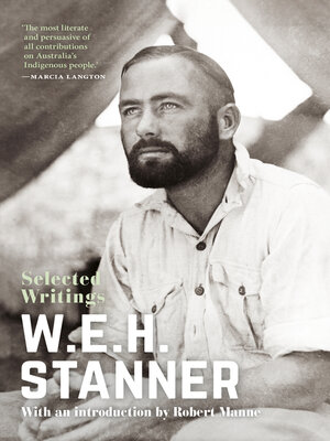 cover image of W.E.H. Stanner